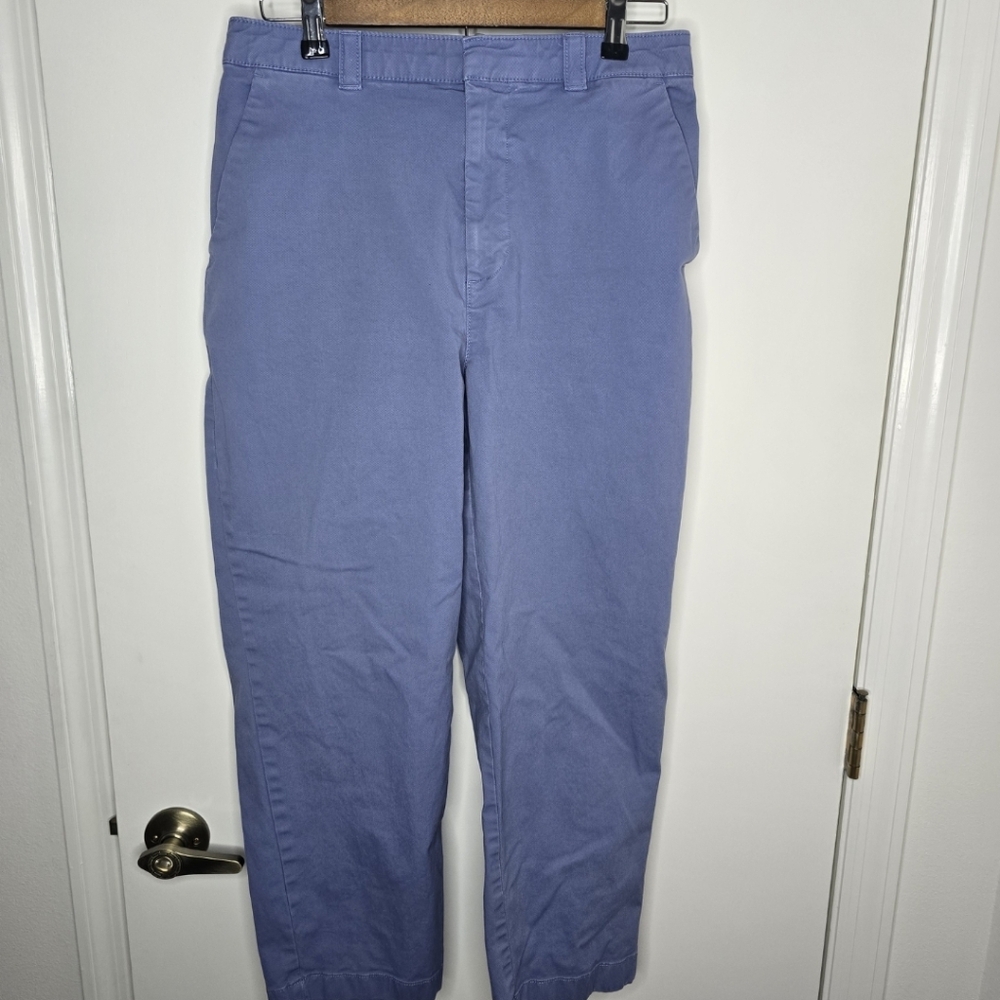 Gap Women's Straight Up Khaki Perwinkle Blue Size 6